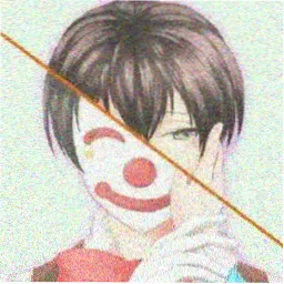 读者头像，戴针织帽与围巾的插画人物